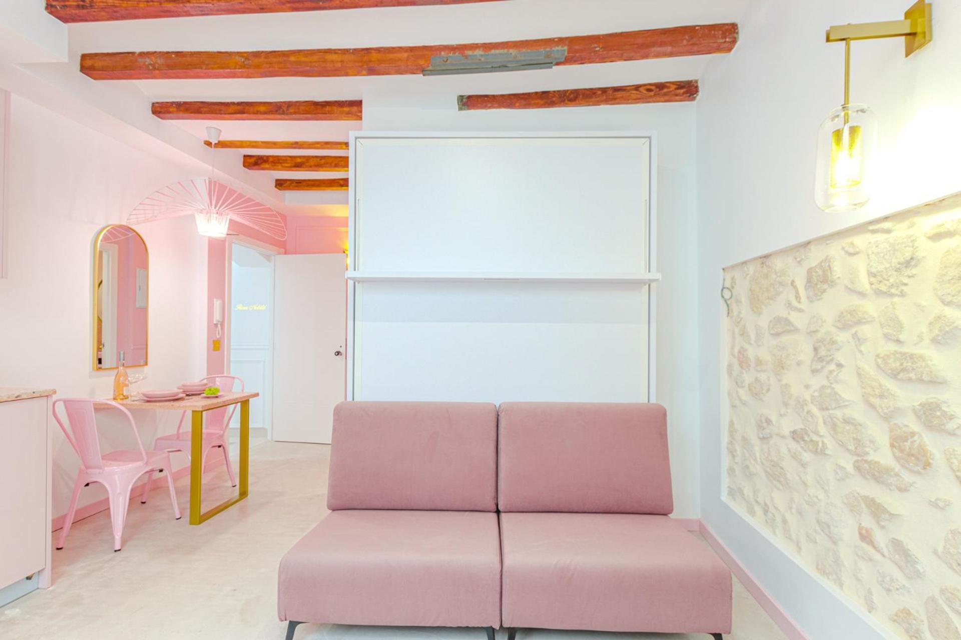 Glamorous Pink Studio In City Center Alicante Eksteriør billede
