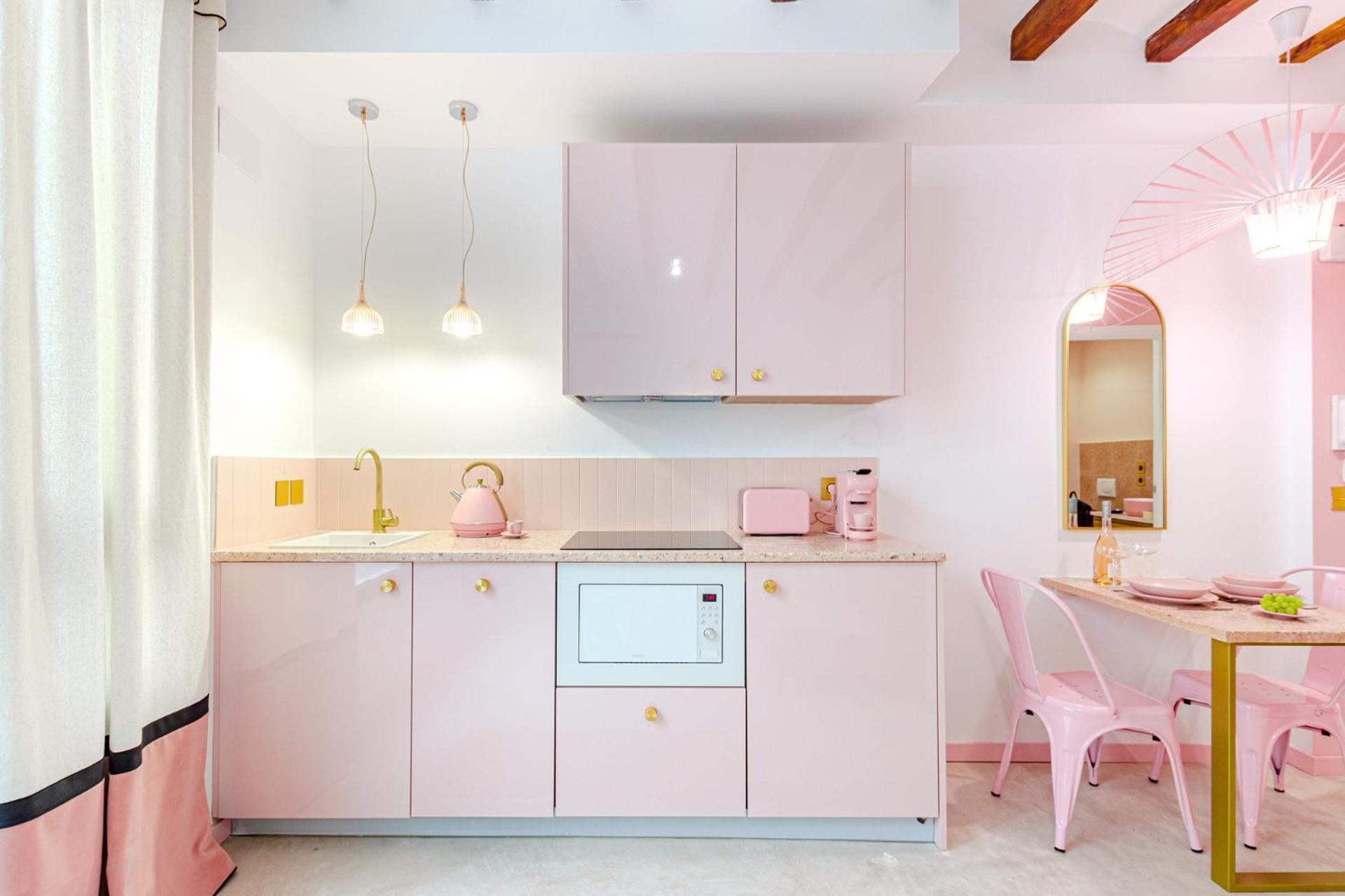Glamorous Pink Studio In City Center Alicante Eksteriør billede