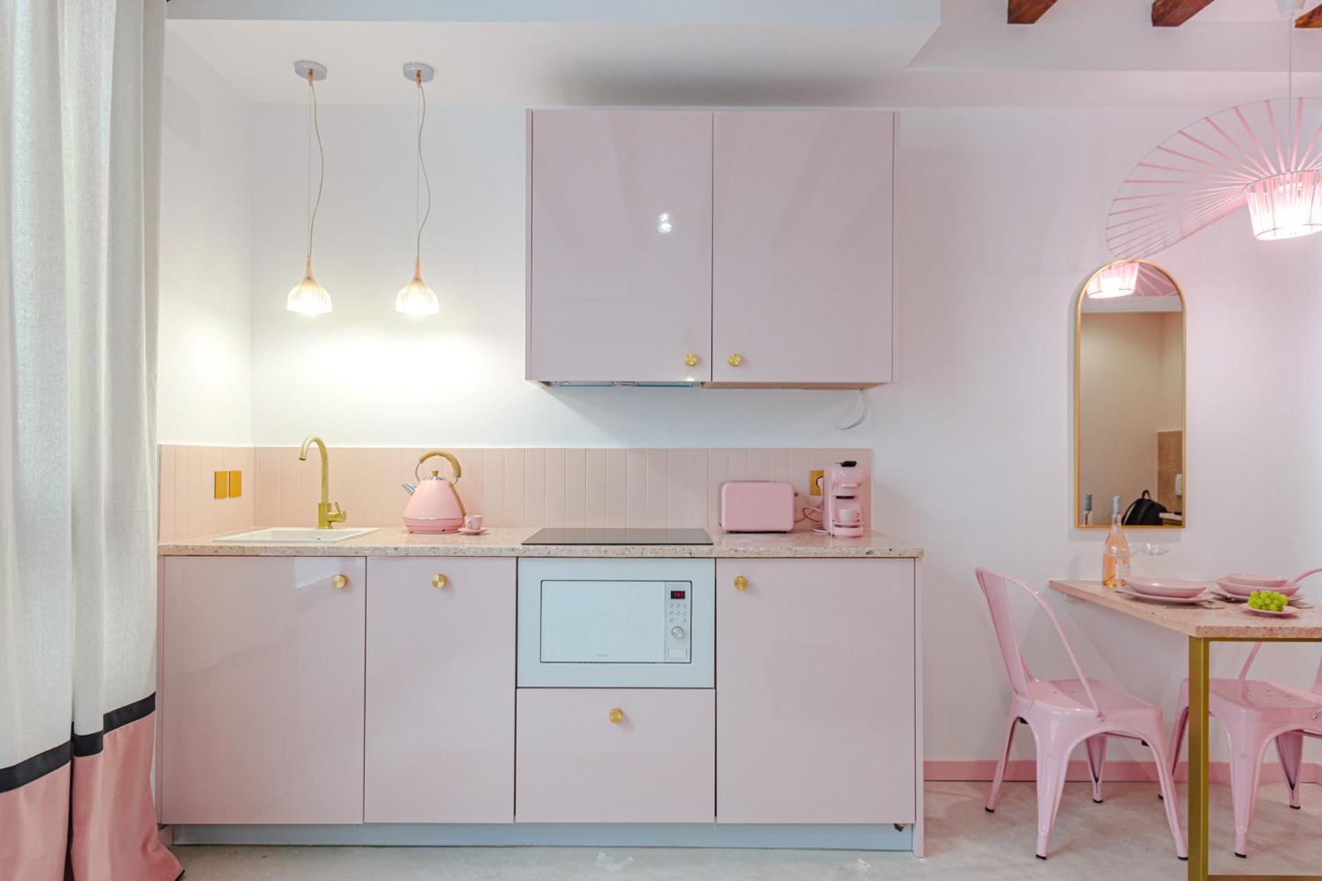 Glamorous Pink Studio In City Center Alicante Eksteriør billede